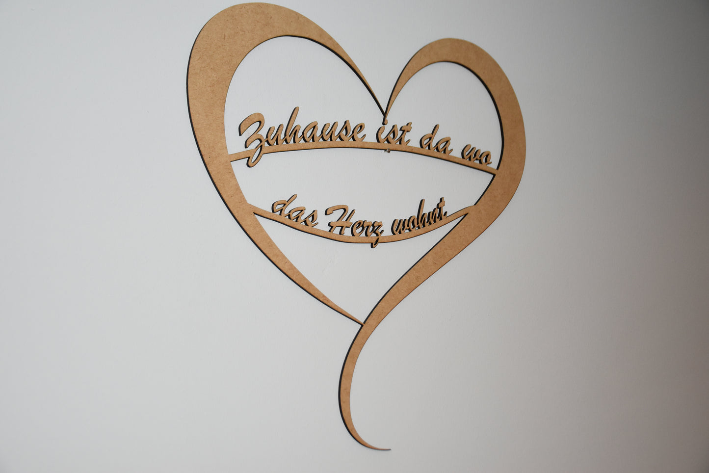 Herz Zuhause ist da wo das Herz wohnt