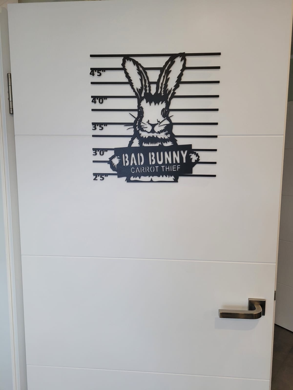 "Bad Bunny - Osterdeko Wand- und Türschild"