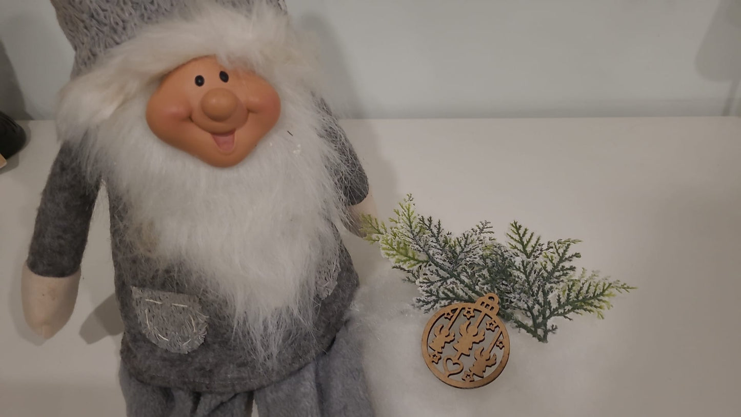 Exquisite Laser-Cut Weihnachtskugel-Kollektion in Geschenkbox